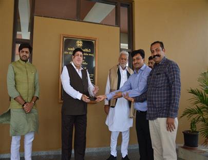 Hon. Minister of Fisheries, Animal Husbandry and Dairying, Government of India, Shri Parshottam Rupala Saheb made a visit at College of Dairy Science, Kamdhenu University, Amreli (Gujarat)