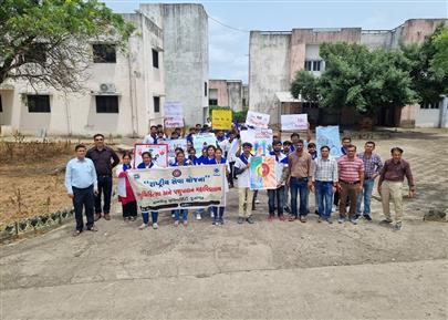 Celebration of Antiragging awareness week by College of Veterinary Science & AH, Kamdhenu University Junagadh