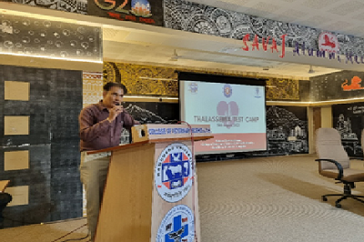 College of Veterinary Science & Animal Husbandry, Kamdhenu University organized Thalassemia Camp for the students of college under the ages of NSS Unit: