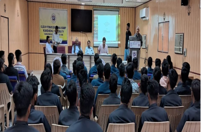 Orientation Training Programme for Internship Students from College of Veterinary Sci. & A.H., KU, Junagadh at College of Veterinary Sci. & A.H., Sardarkrushinagar