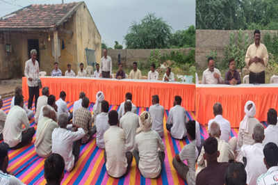Veterinary College, Bhuj organized Animal Health Campus and Khedut Goshti.