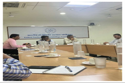Meeting attended by Director of Research, KU regarding ANRF opportunities for scientific research in India.