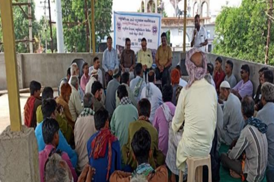Veterinary College, Bhuj organized Animal Health Camps and Khedut Goshti.