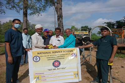 Camp Report – Veterinary Clinical Complex, Sardarkrushinagar.