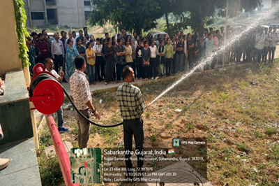 Fire Safety Training Programme organized at College of Veterinary Science & Animal Husbandry, Rajpur (Nava), Himmatnagar.