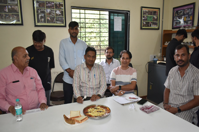 Egg Recipe and Egg Decoration Competition on World Egg Day Celebration at Livestock Farm Complex Veterinary College, KU, Junagadh.