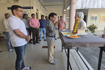 Dr. A. P. J. Abdul Kalam Birth Anniversary Celebration at Department of Veterinary Medicine, College of Veterinary Science & A.H., KU, Junagadh. Dr. A. P. J. Abdul Kalam Birth Anniversary Celebration at Department of Veterinary Medicine, College of Veterinary Science & A.H., KU, Junagadh.