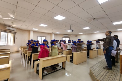 College of Dairy Science, Amreli, Participated in the Collective Singing of Vande Mataram on November 7, 2025, Honoring its Historical Significance in India’s Freedom Struggle. The Occasion also Included the taking of the Swadeshi Sapath (Oath of Self-Reliance). College of Dairy Science, Amreli, Participated in the Collective Singing of Vande Mataram on November 7, 2025, Honoring its Historical Significance in India’s Freedom Struggle. The Occasion also Included the taking of the Swadeshi Sapath (Oath of Self-Reliance).