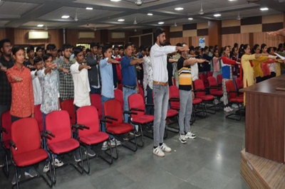 Celebration of Nasha Mukt Bharat Abhiyaan at Himmatnagar Campus, KU, Rajpur (Nava). Celebration of Nasha Mukt Bharat Abhiyaan at Himmatnagar Campus, KU, Rajpur (Nava).