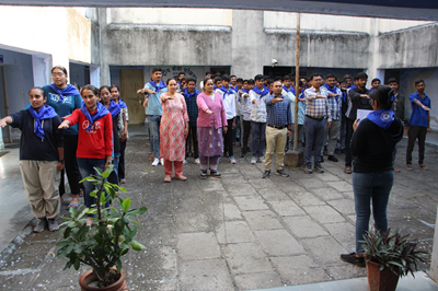 Celebration of Five Years of Nasha Mukt Bharat Abhiyaan (NMBA) by NSS unit of Polytechnic in Animal Husbandry, Veterinary College, Kamdhenu University, Junagadh. Celebration of Five Years of Nasha Mukt Bharat Abhiyaan (NMBA) by NSS unit of Polytechnic in Animal Husbandry, Veterinary College, Kamdhenu University, Junagadh.