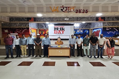 Celebration of National Milk Day-2025 organized by Dept. of Livestock Products Technology, College of Veterinary Science and Animal Husbandry, Kamdhenu University, Junagadh