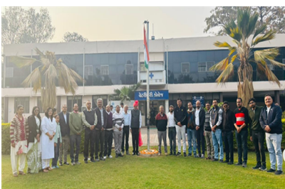 77th Republic Day Celebration at College of Veterinary Science & A. H., K.U., Anand 77th Republic Day Celebration at College of Veterinary Science & A. H., K.U., Anand