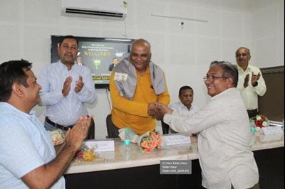 Visit of Hon'ble Vice-Chancellor, Kamdhenu University to Veterinary College, KU, Junagadh