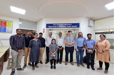 German Medical Professors Visited Department of Veterinary Public Health & Epidemiology, Anand